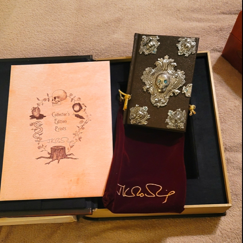 The Tales of Beedle the Bard & HP DVDs & Rare Book